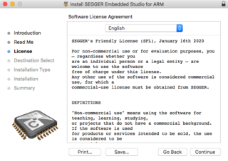 segger embedded studio pro setup file download